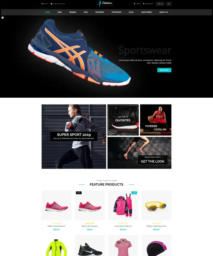 Portfolio Item 5 - E-commerce Website Design